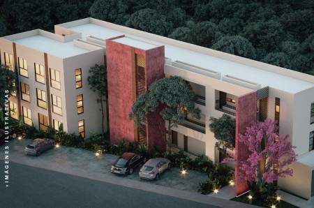 Departamentos en Venta de 1 y 2 habitaciones ubicado en Conkal